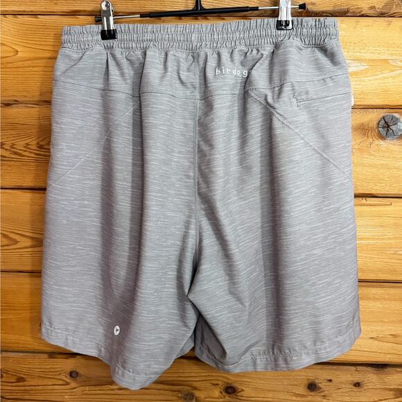 Birddogs Boom Classic Shorts XL Gray w/ Blue Compression Liner - Picture 2 of 6